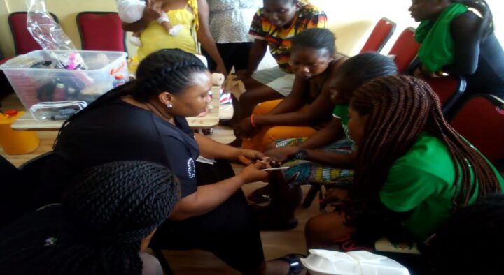 Unleash Your Potential Training: Nails and Makeup Photos