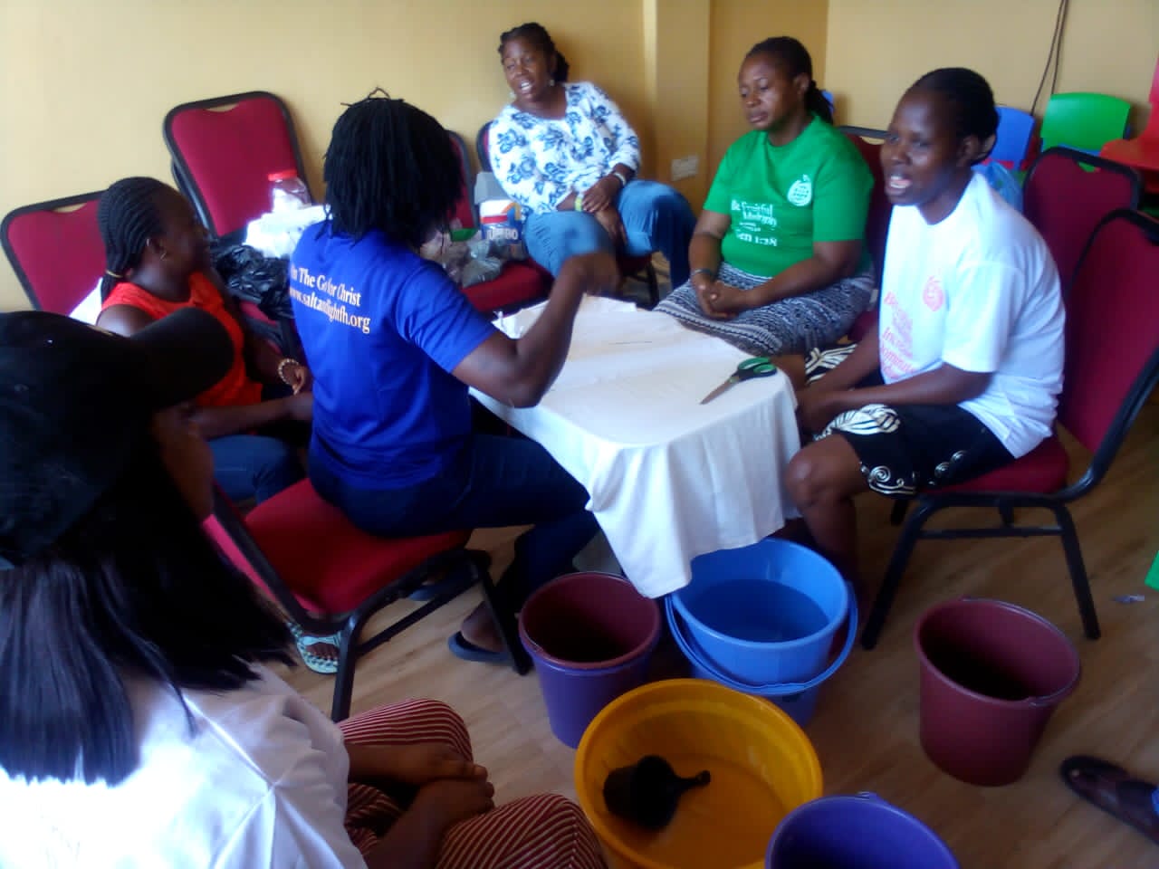 Unleash Your Potential Training – Tye n Dye, Batik Snacks and Beverages Photos